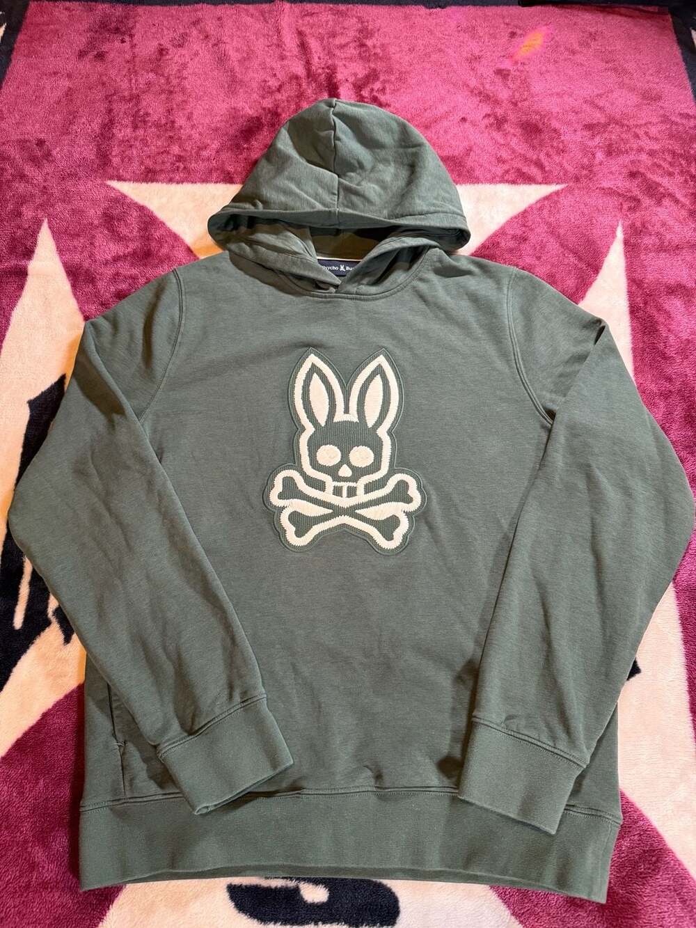 Psycho Bunny Green Hoodie